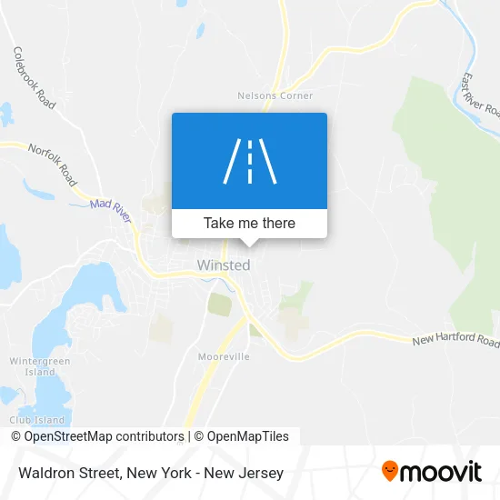 Waldron Street map