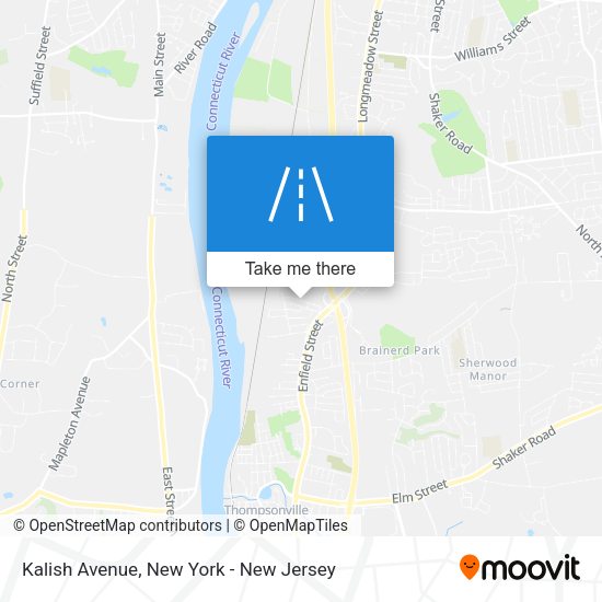 Mapa de Kalish Avenue