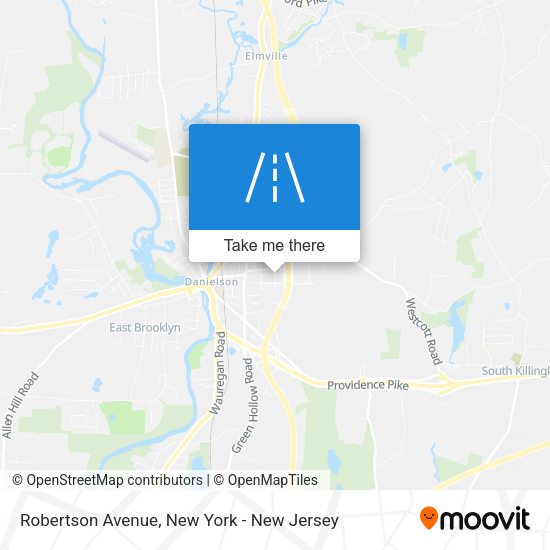 Mapa de Robertson Avenue