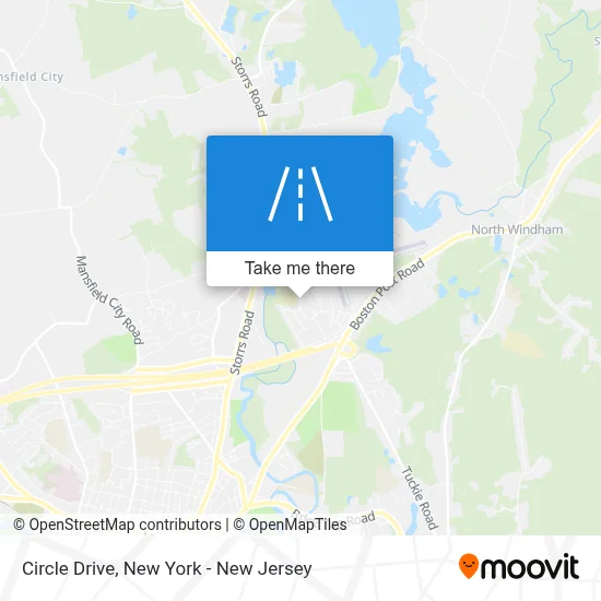 Circle Drive map