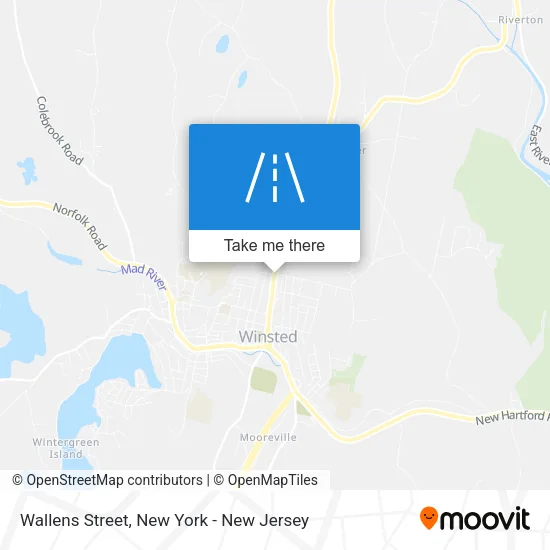Wallens Street map