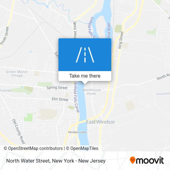 Mapa de North Water Street