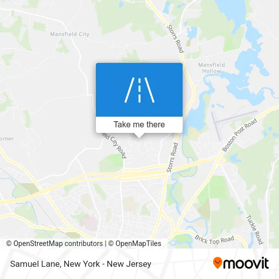 Mapa de Samuel Lane