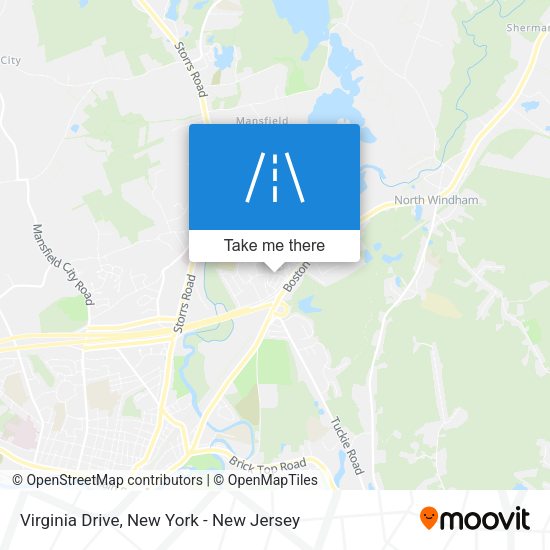 Virginia Drive map