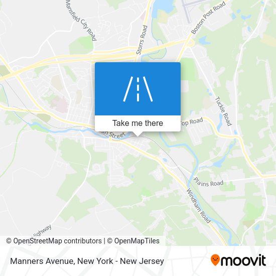 Mapa de Manners Avenue
