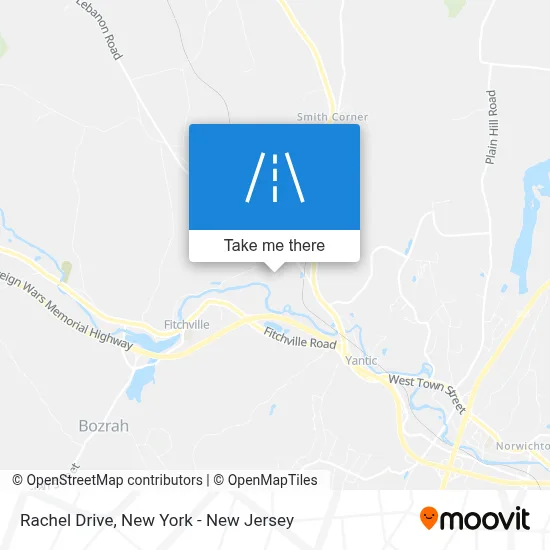 Rachel Drive map