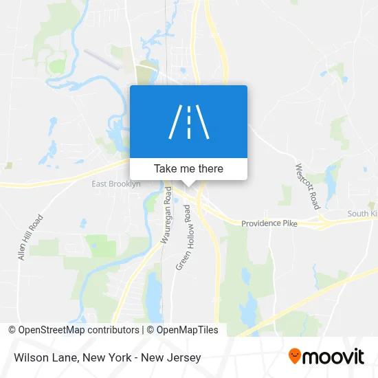 Wilson Lane map
