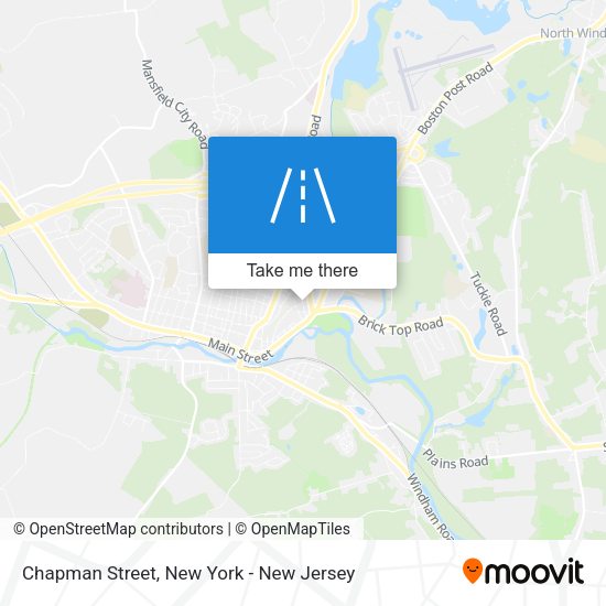 Mapa de Chapman Street