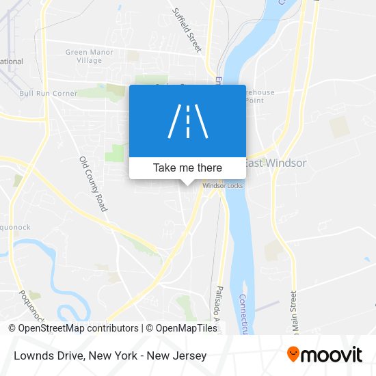 Mapa de Lownds Drive