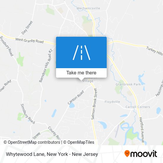 Whytewood Lane map