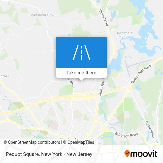 Pequot Square map