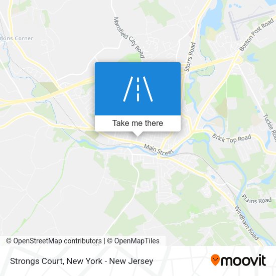 Mapa de Strongs Court