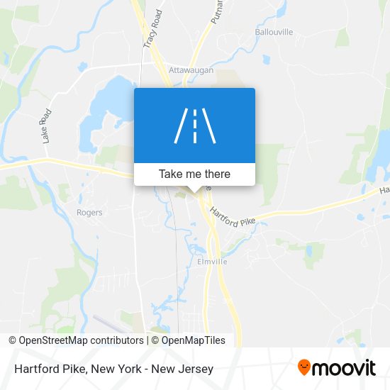 Hartford Pike map