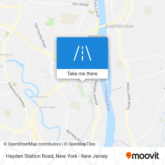 Mapa de Hayden Station Road