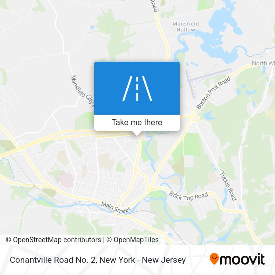 Mapa de Conantville Road No. 2