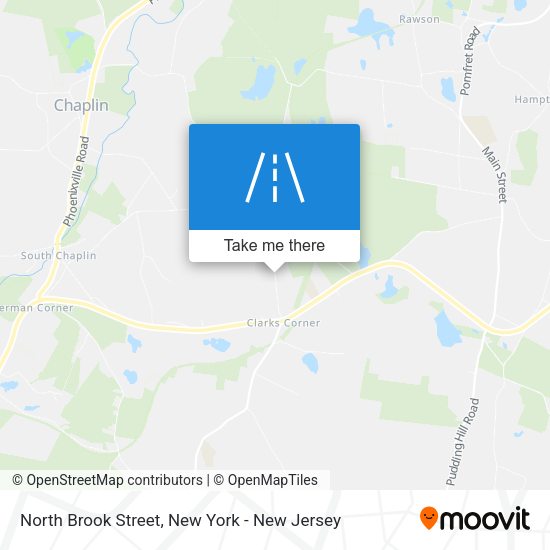 Mapa de North Brook Street