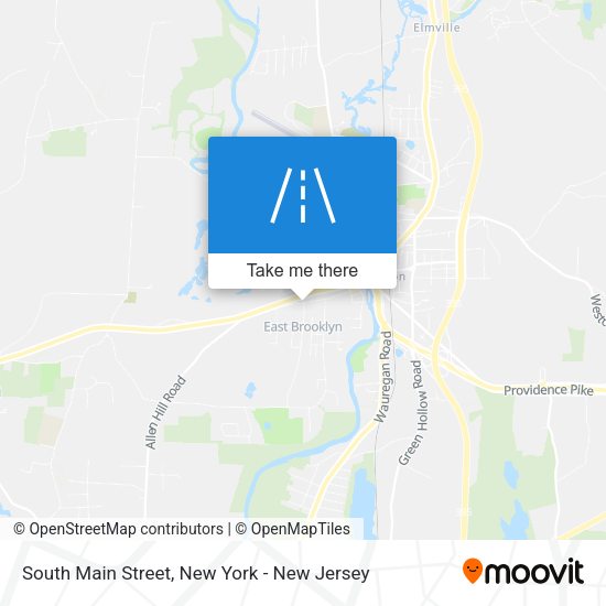 Mapa de South Main Street