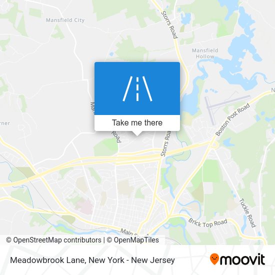 Meadowbrook Lane map