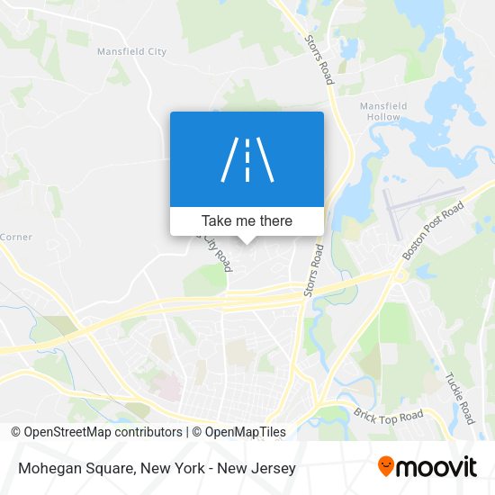 Mapa de Mohegan Square
