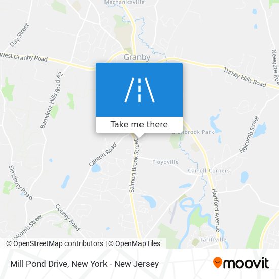 Mill Pond Drive map