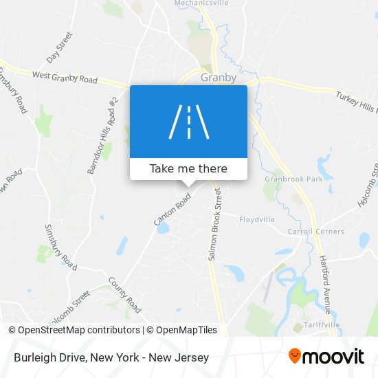 Burleigh Drive map