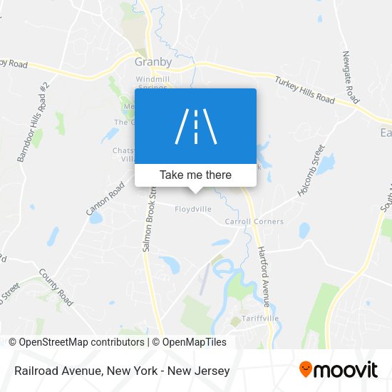 Mapa de Railroad Avenue