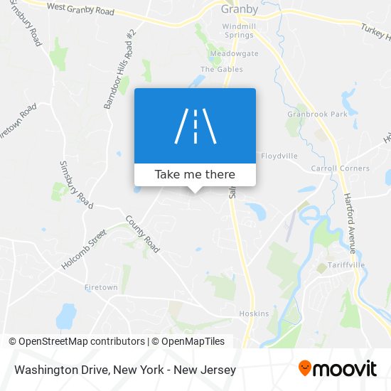 Mapa de Washington Drive