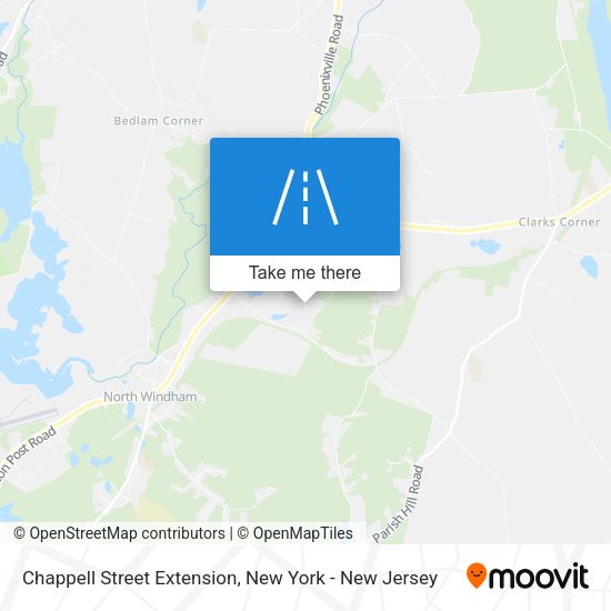 Chappell Street Extension map