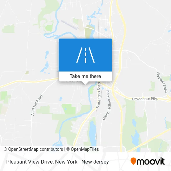 Pleasant View Drive map