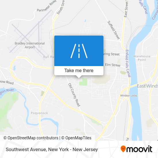 Mapa de Southwest Avenue