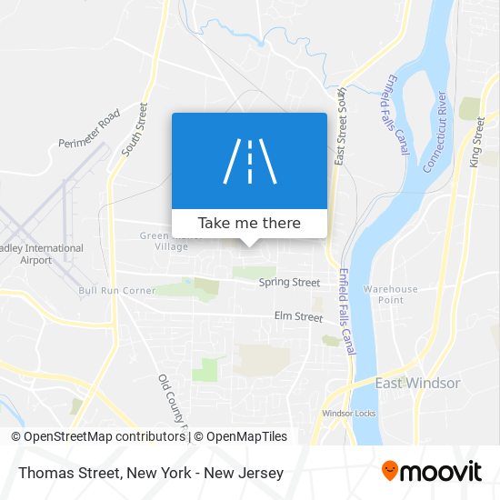 Mapa de Thomas Street