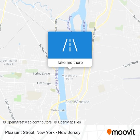 Mapa de Pleasant Street