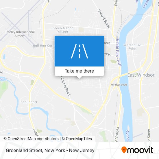Mapa de Greenland Street
