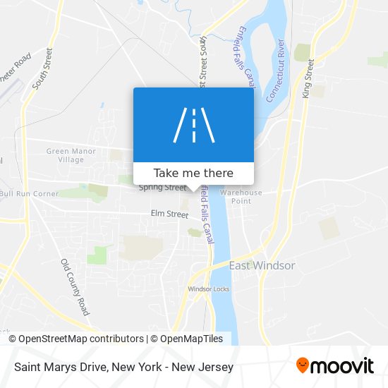 Saint Marys Drive map