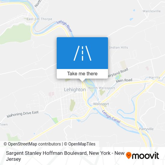 Sargent Stanley Hoffman Boulevard map