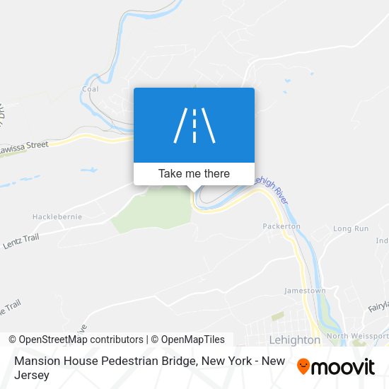Mansion House Pedestrian Bridge map