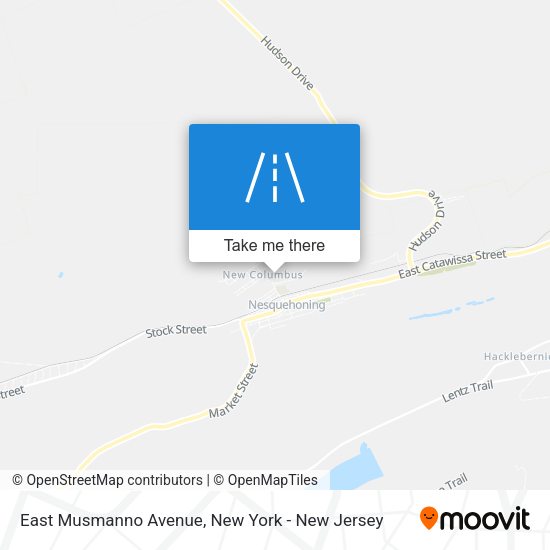 Mapa de East Musmanno Avenue