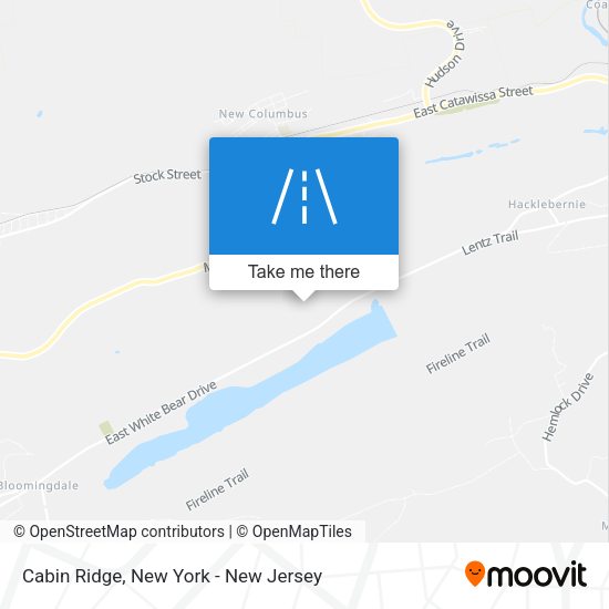 Mapa de Cabin Ridge