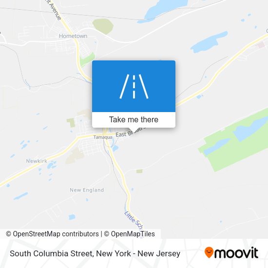Mapa de South Columbia Street