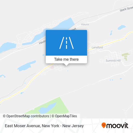 Mapa de East Moser Avenue