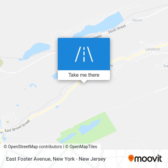 Mapa de East Foster Avenue