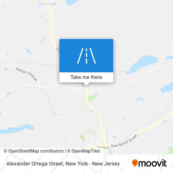 Mapa de Alexander Ortega Street