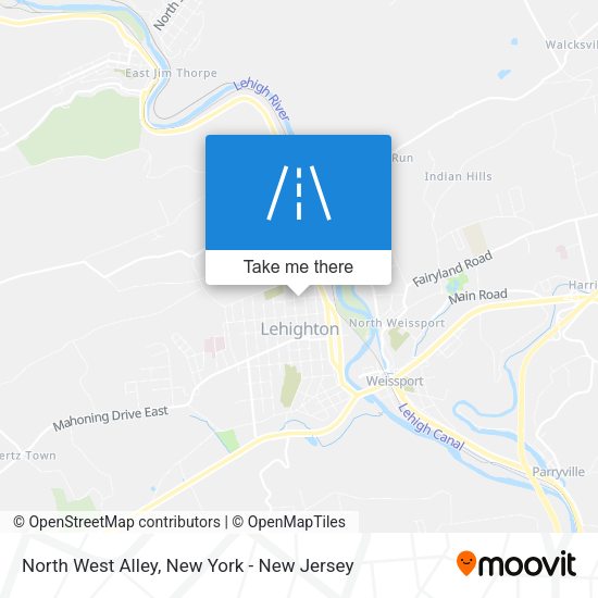 Mapa de North West Alley