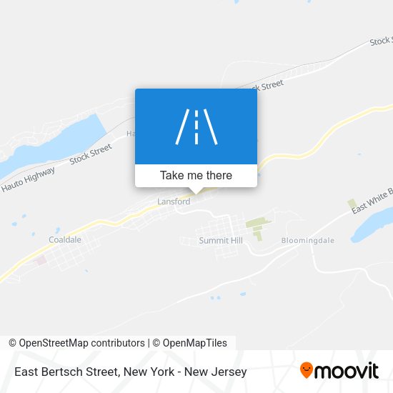 Mapa de East Bertsch Street