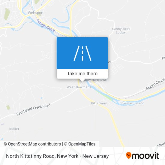 Mapa de North Kittatinny Road