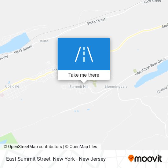 Mapa de East Summit Street