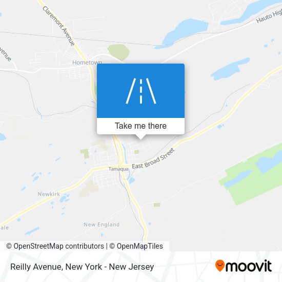 Mapa de Reilly Avenue