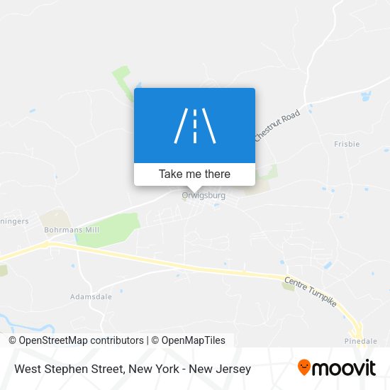 Mapa de West Stephen Street