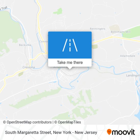 Mapa de South Margaretta Street
