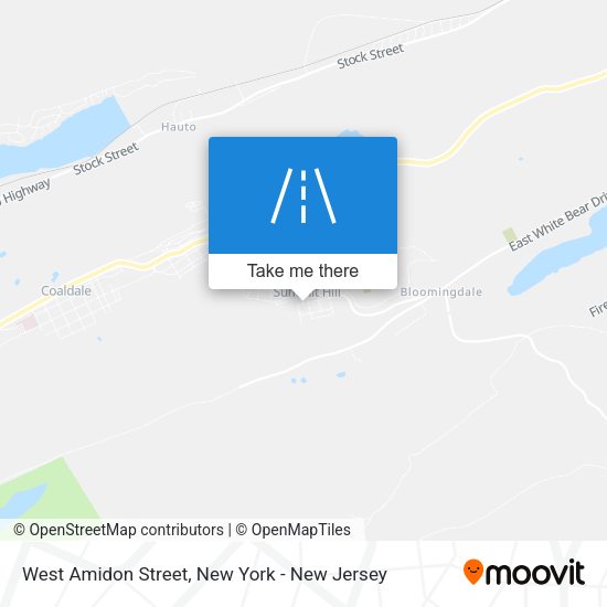 Mapa de West Amidon Street